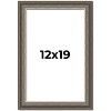 PosterPalooza | Weathered Black Picture Frame - UV Acrylic, Foam Board Backing, Hanging Hardware - 2 of 4