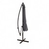 WestinTrends 10 Ft Outdoor Patio Cantilever Offset Umbrella with Base Weights - 3 of 3