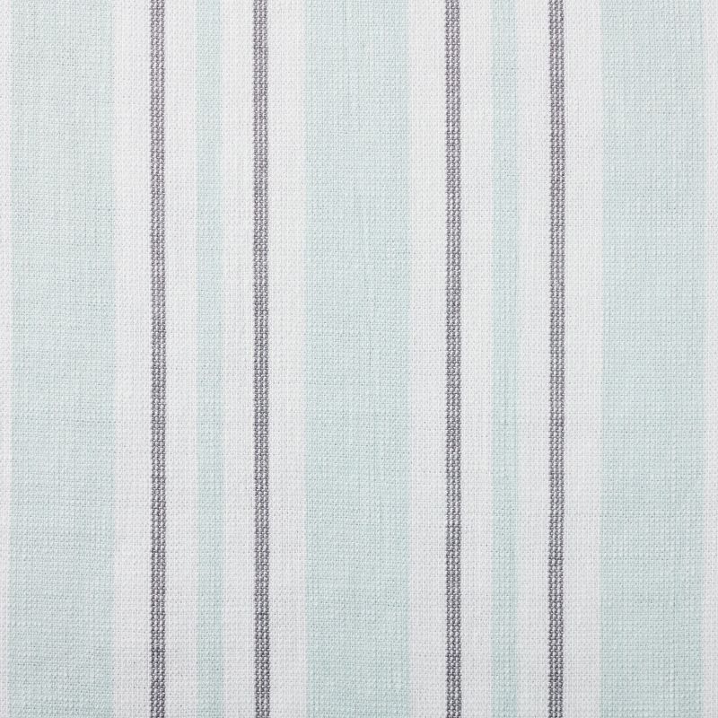 Martha Stewart Morris Stripe Dual Purpose Kitchen Towel 2-Pack Set, Aqua, 16"x28", 2 of 3