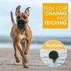 Bellura Pet - Squeaky Spike Ball Dog Toy - Black - 4 of 4