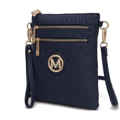 MKF Collection Andrea Milan M Signature Crossbody Bag by Mia K