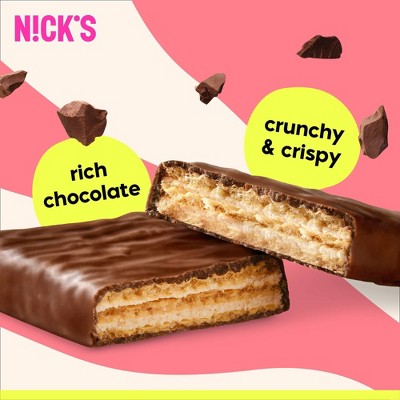 Nick's Peanut Butter Protein Wafer Snack Bars - 10g Protein - 7.05oz/5pk