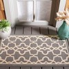 Courtyard Eeaufort CY6071 UV & Stain Resistant Non-Shedding Power Loomed Indoor/Outdoor Rugs - Safavieh - 2 of 4