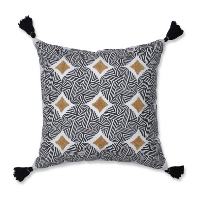 Hiawatha Square Throw Pillow - Pillow Perfect