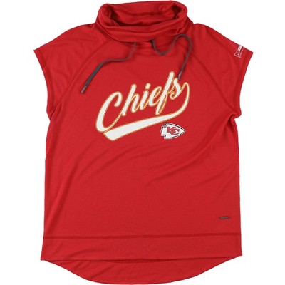 G-III Sports Womens KC Chiefs Graphic T-Shirt, Red, Small