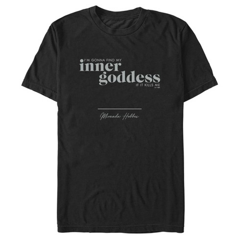 Men's Sex and the City Miranda Find Inner Goddess T-Shirt - image 1 of 4