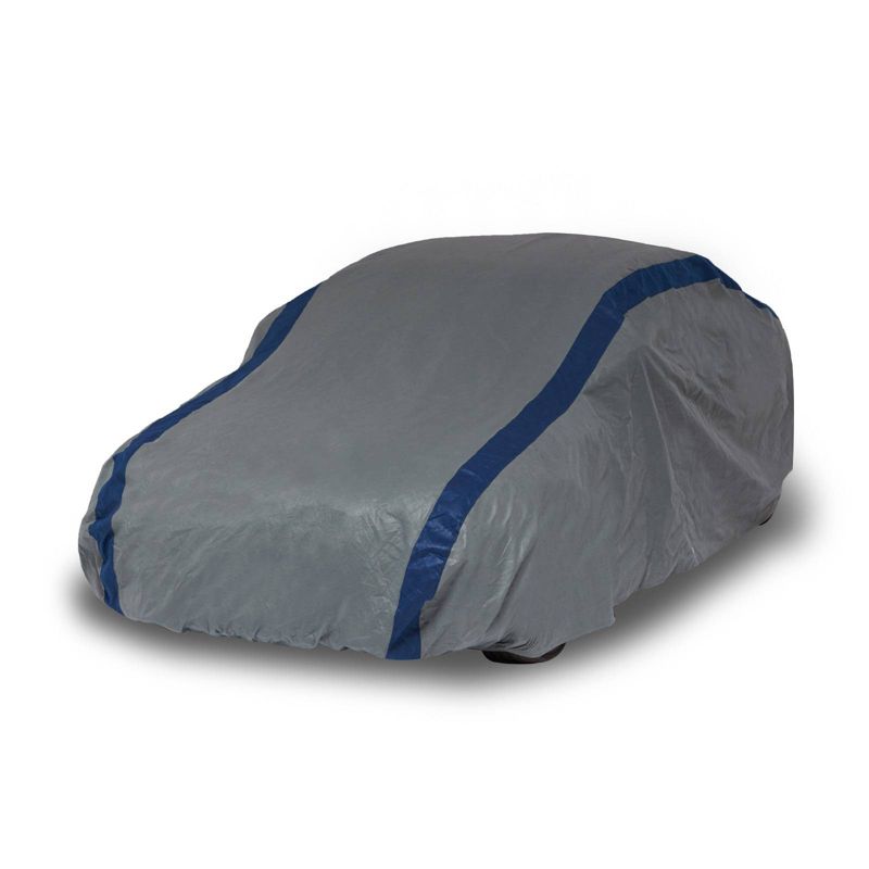 Duck Covers 13&#34;x1&#34; Weather Defender Sedan Car Automotive Exterior Cover Gray/Blue, 2 of 6