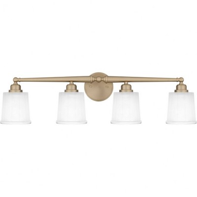 Quoizel Lighting Cecilia 4 - Light Vanity in  Bronze Gold