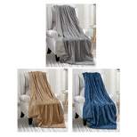 Ultimate Comfy and Plush Extra Heavy Chevron Braided Throw Blanket (50" x 60")