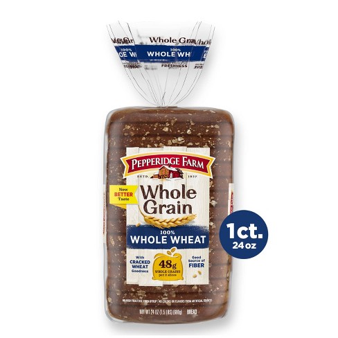 Pepperidge Farm Whole Grain 100% Whole Wheat Bread - 24oz : Target