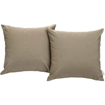 Modway Convene Two Piece Outdoor Patio Pillow Set