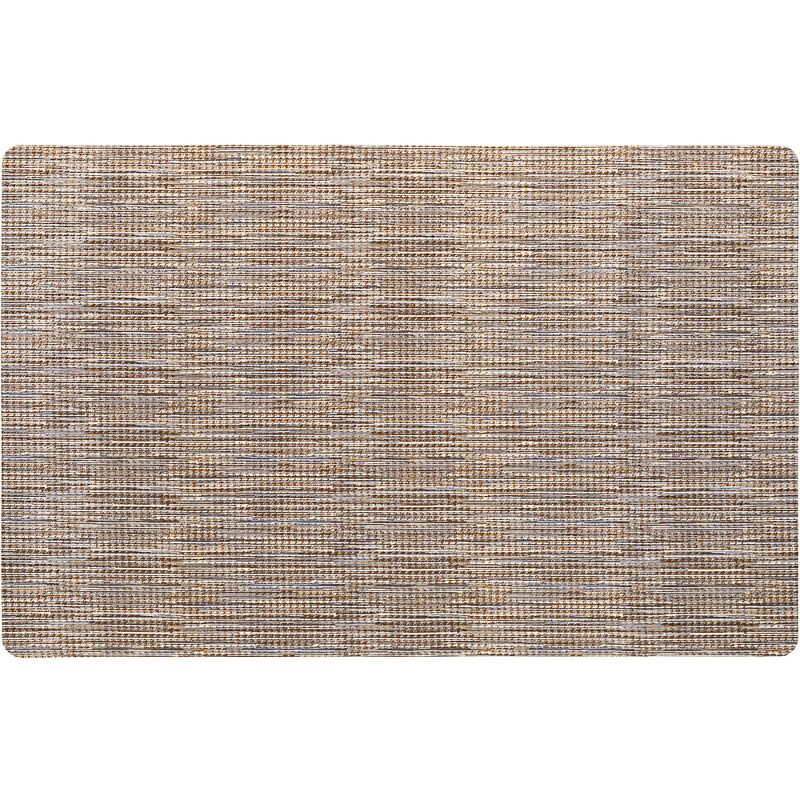 SoHome Smooth Step Houndstooth Machine Washable Low Profile Stain Resistant Non-Slip Versatile Utility Kitchen Mat, 1 of 9
