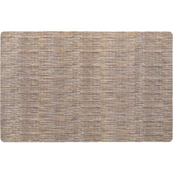 SoHome Smooth Step Houndstooth Machine Washable Low Profile Stain Resistant Non-Slip Versatile Utility Kitchen Mat