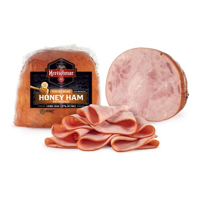 Kretschmar Virginia Honey Half Ham Deli Fresh Sliced - price per lb