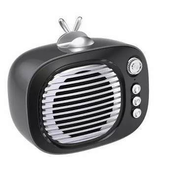 Retro Portable Bluetooth Stereo Speaker, Enhanced Bass Retro Wireless  Vintage Speaker With Tf Card Slot,cute Old Fashion Style Accessories  Aesthetic F