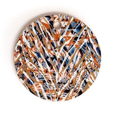 Marta Barragan Camarasa 01020 WILD SKIN ANIMAL Round Cutting Board - Deny Designs