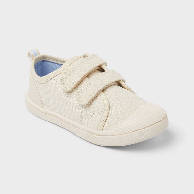 Toddler Parker Machine Washable Sneakers - Cat & Jack™ Beige 12T