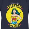 Women's Wonder Woman Moms Are Everyday Heroes T-Shirt - 2 of 4