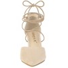 Allegra K Women's Pointed Toe Strappy Lace Up Stiletto Heels - 3 of 4