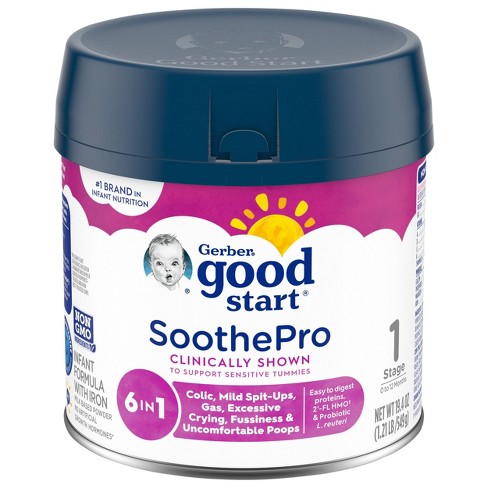 Gerber Good Start SoothePro Non-GMO Powder Infant Formula - 19.4oz - image 1 of 4