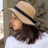 Magid Ribbon & Bow Straw Floppy Hat - 4 of 4