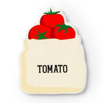 Tomato Girl Summer Ceramic Magnets Tomatoes - Bullseye's Playground™