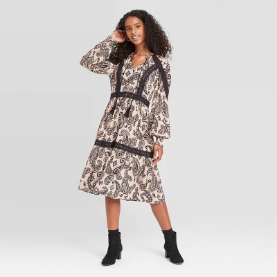 black white dress store