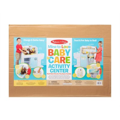 Wooden Multi-Functional Baby Care Activity Center with Accessories