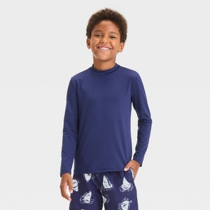 Boys' Solid Rash Guard Top - Cat & Jack™ - 1 of 3