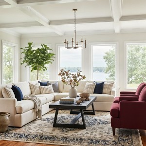 Classic Rectangular Coffee Table (54in x 24in / 1371mm x 609mm) - 1 of 4