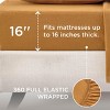 Cotton Sheets Set, Blend from Linen Cotton Bedsheets, GentleSoft™ & Breathable Bedsheets with 16 Inches Pocket, Gifts for All Seasons - 4 of 4