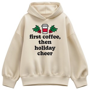 Women's - Instant Message - First Coffee Holiday Cheer - 1 of 2