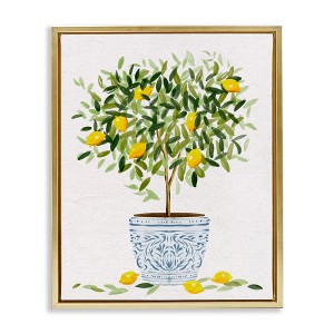 Stupell Industries Lemon Tree Detailed Planter, 25" x 31" - 1 of 4