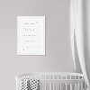 13" x 19" My Sun Moon Stars Motivational Quotes Framed Wall Art Gold - Olivia's Easel: Modern Chic Inspirational Decor, White Frame - 4 of 4