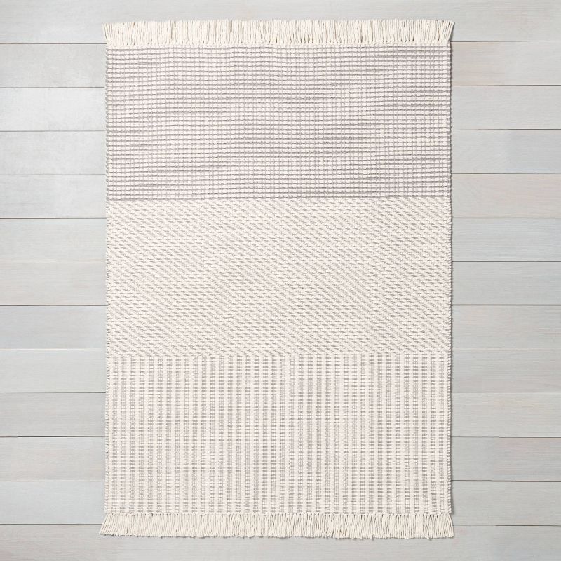 Tri-Patterned Area Rug - Hearth & Hand™ with Magnolia, 1 of 5
