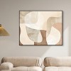 Art Remedy Perfect Tan Shapes Modern Minimal Abstracts Framed - 2 of 4