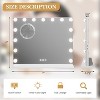 Acekool Vanity Mirror with Adjustable Light Modes, Touch Control - 4 of 4