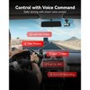 Itopfox 4K Dash Cam Front and Rear with STARVIS 2 Sensor, Touch Screen, Voice Control, 5.8GHz WiFi, GPS, Night Vision, Emergency Lock, Parking Mode - 3 of 4