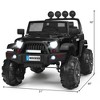 Costway 12V Kids Ride On Truck RC Car w/ LED Lights Music Trunk - image 2 of 4