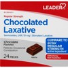 Leader 15 mg Regular Strength Chocolate Flavored Chocolated Laxative 24 ea - 4 of 4