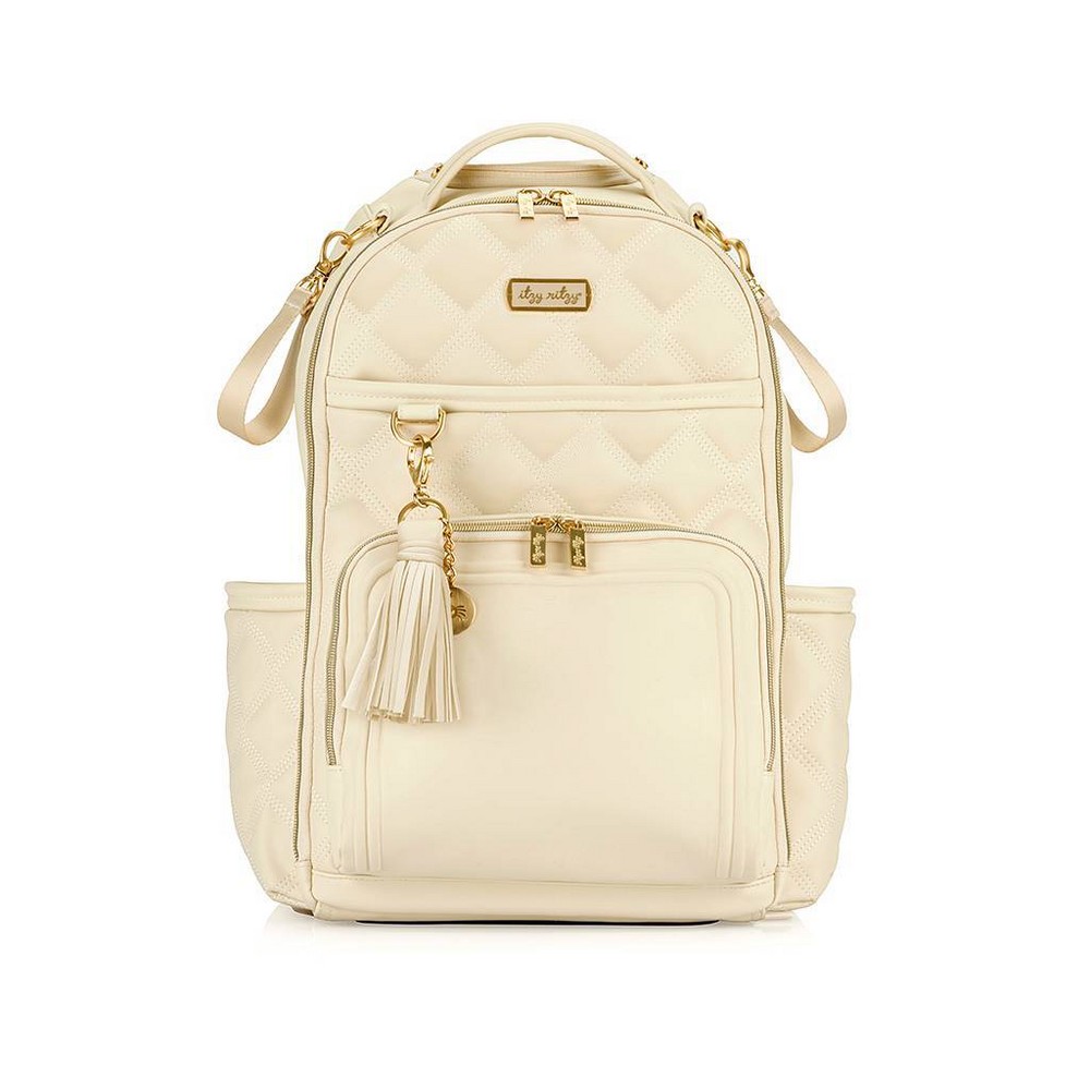 Photos - Pushchair Accessories Itzy Ritzy Boss Plus Backpack Diaper Bag - Milk & Honey 