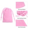 Unique Bargains Velvet Wedding Favor Party Small Jewelry Drawstrings Pouches Gift Bags - 4 of 4
