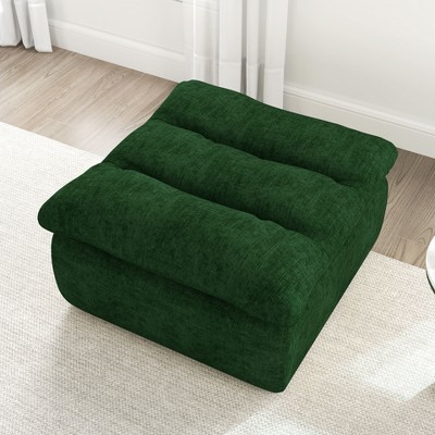 CAVINAS Lazy Floor Sofa, Modern Armless and Backless Sofa Chair, Comfy Accent Bean Bag Couch, Suitable for Living Room Bedroom Office