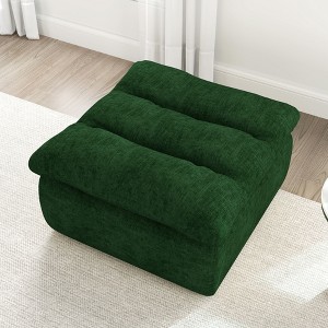 CAVINAS Lazy Floor Sofa, Modern Armless and Backless Sofa Chair, Comfy Accent Bean Bag Couch, Suitable for Living Room Bedroom Office - 1 of 4
