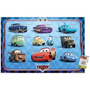 Trends International Disney Pixar Cars - Group Unframed Wall Poster Prints - 1 of 4