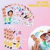 36 Pcs Make a face Stickers for Kids, Make Your Own Summer Sticker Sheets, Party Favors Kids Crafts, Goodie Bags Stuffers for Kids, Classroom Rewards - 2 of 4