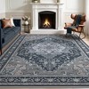 Abynow Medallion Faded Persian Indoor Area Rug - 3 of 4