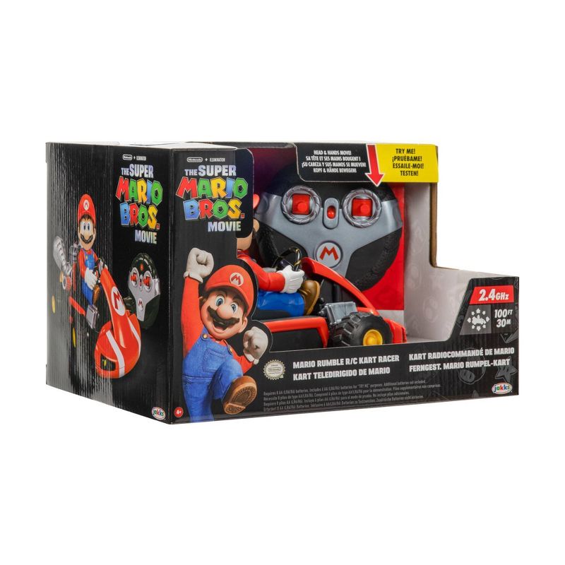 Nintendo The Super Mario Bros. Movie Rumble R/C Kart Racer, 4 of 7