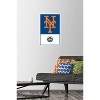 Trends International Mlb New York Mets - Pete Alonso 19 Framed Wall Poster  Prints Barnwood Framed Version 22.375 X 34 : Target