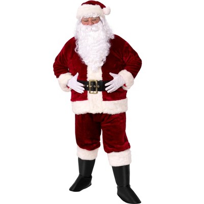 Rubies Costumes Men's Santa Suit Imperial Crimson One Size Fits Most ...